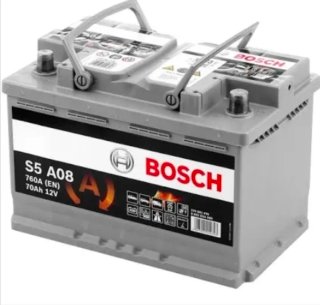 Batería Bosch S5 A08 70Ah 760A