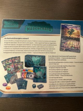 Pokemon ETB Crepuscolo Mascherato Set Allenatore