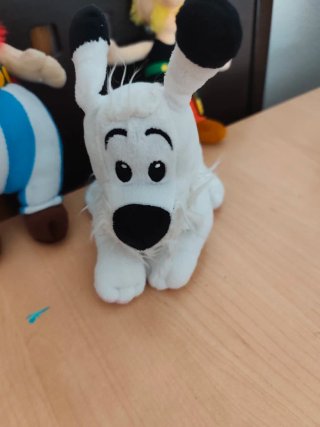 Lote 3 peluches Astérix y Obélix
