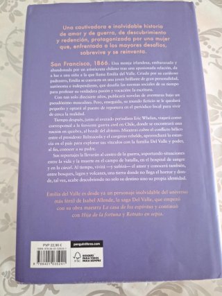 Mi nombre es Emilia del Valle