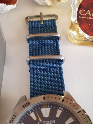 Correa de reloj NATO, acanalada, vintage, 20 mm