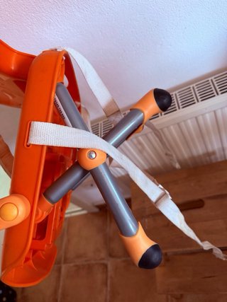 Asiento elevador / Trona Chicco naranja