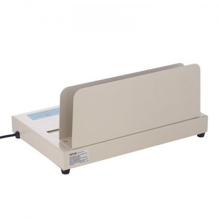 Macchina di Rilegatura Termica, Macchina per Rilegare Libri con Capacità per 500 Fogli, Rilegatore Termico da 50 mm di Spessore per Documenti A3 (Larghezza Corta)/A4/A5, con Rilevamento...