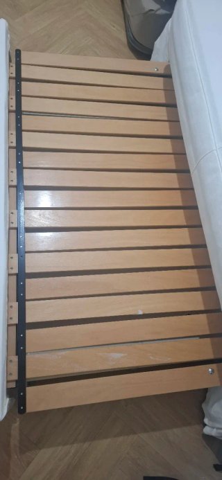 Sofá Cama doble IKEA Somier Lamas Madera 120x200cm