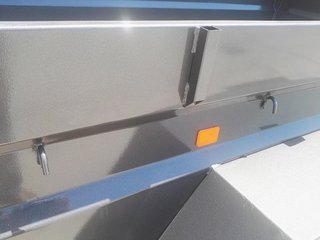 NUEVO: Remolque 2 ejes con freno 250x140x52 cm