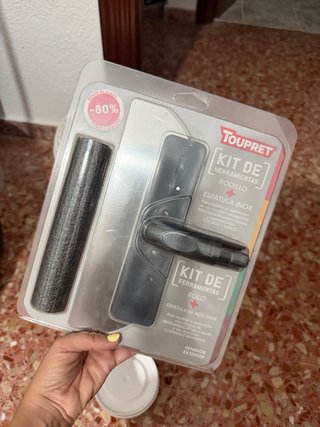 Kit masilla para alisar paredes