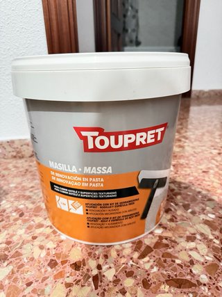Kit masilla para alisar paredes