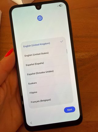 Samsung Galaxy A16 Negro