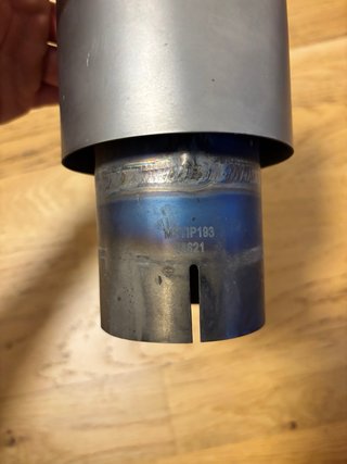 Colas de escape Milltek Sport originales – Titanio
