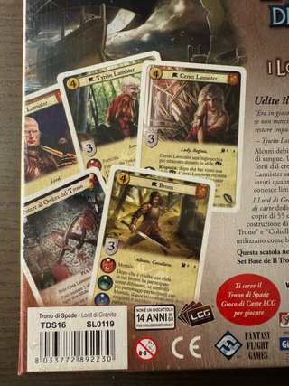 Il Trono di Spade LCG: I Lord di Granito