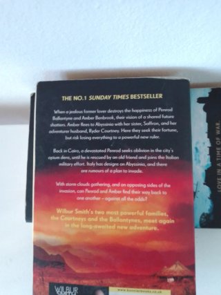 Lote 3 libros Wilbur Smith