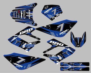 Vinilos Personalizados Derbi DRD Racing