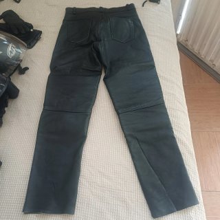 Pantalón de cuero para moto Talla 42