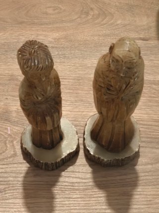 Lote Figuras Talladas alabastro