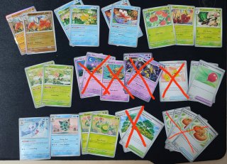 Vendo cartas Pokemon jugables.