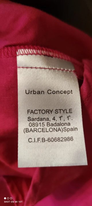 Vestido Verano Lino Rosa