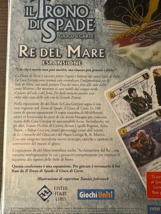 Il Trono di Spade LCG: Re del Mare Espansione
