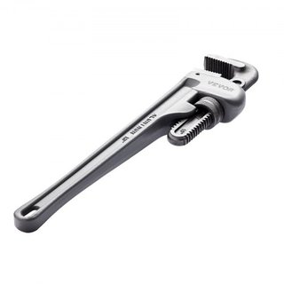 Juego de Llaves de Tubo de 3 Piezas, 10" 14" 18" Llave de Tubo Recta de Aluminio, Llave de Plomería Ajustable, con Mandíbula de Alta Resistencia y Mango Ergonómico, Diseño Colgable, para Tuberías ...