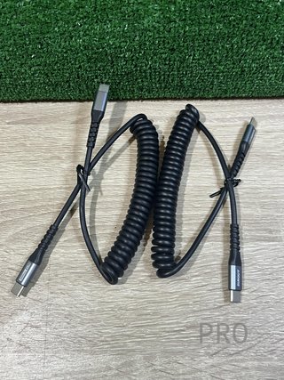 Cable USB C a USB C en espiral SUNGUY