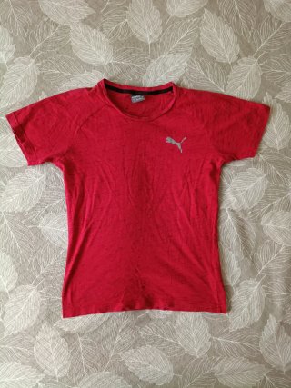 T-shirt Sportiva Puma Rossa Mélange