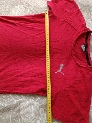 T-shirt Sportiva Puma Rossa Mélange