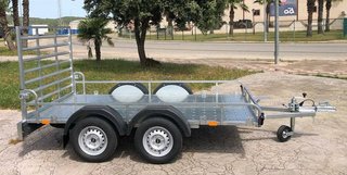 NUEVO: Plataforma 2 ejes 750 kg 300x160cm