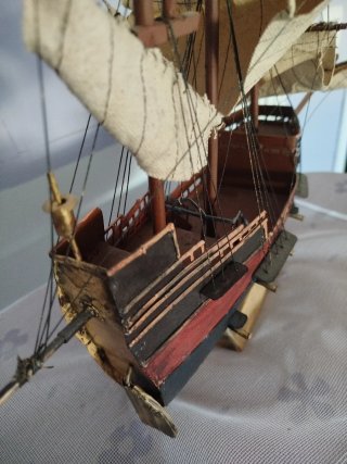 Maqueta de barco velero