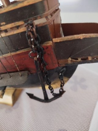 Maqueta de barco velero