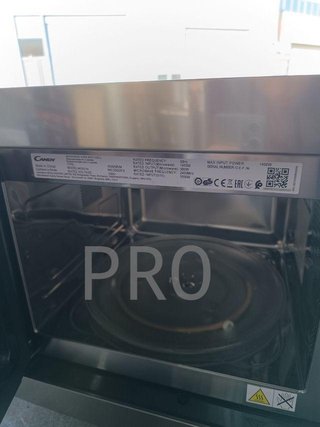 Microondas de encastre con grill, 25 L, 900 W
