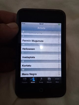 iPod Apple Negro