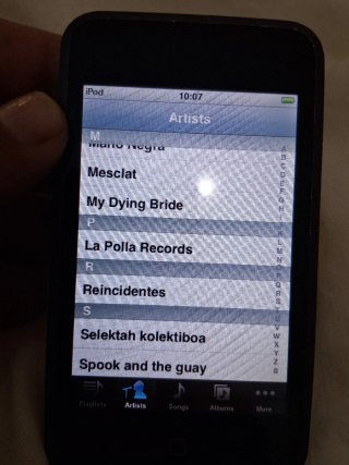 iPod Apple Negro