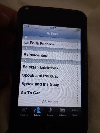 iPod Apple Negro