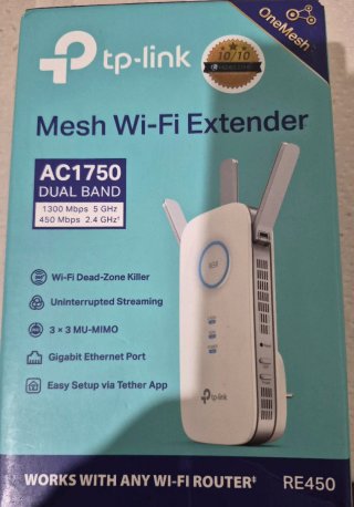 TP-Link RE450 Extensor Wi-Fi Mesh AC1750