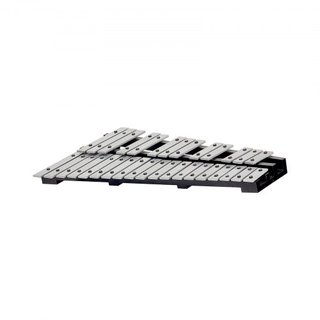 Kit de Campanas Glockenspiel de 32 Notas, Instrumento de Percusión con Maquetas, Palos de Tambor y Bolsa de Transporte, Conjunto Profesional de Instrumentos de Percusión Glockenspiel para Adultos ...
