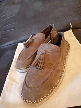 Náuticos Zara piel ante