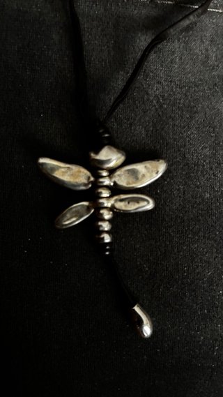 Pulsera y collar Uno de 50 Libélula Plata