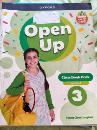 Libro Open Up 3. Activity Book Exam de 3 primaria