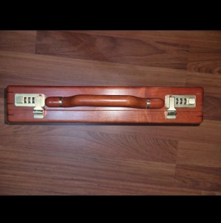 Maletín Ejecutivo Madera Vintage Caja Original
