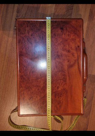 Maletín Ejecutivo Madera Vintage Caja Original