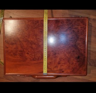 Maletín Ejecutivo Madera Vintage Caja Original