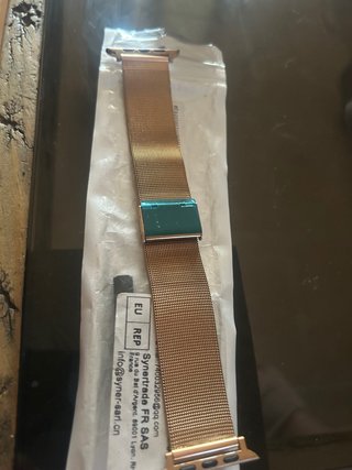 Pulsera Apple Watch Milanesa Oro Rosa