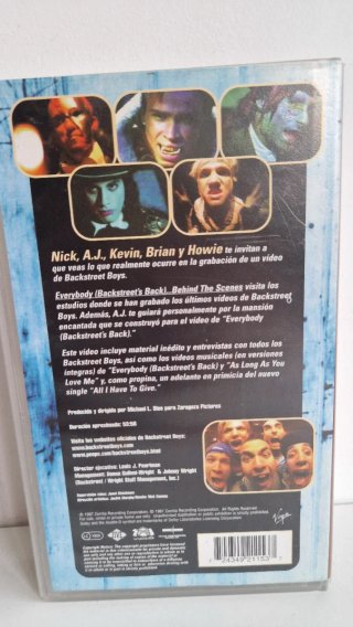 VHS Backstreet Boys - Behind the Scenes