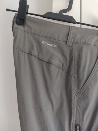 Pantaloni da escursionismo convertibili grigi