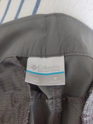 Pantaloni da escursionismo convertibili grigi