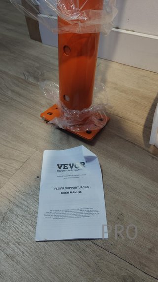 Gato de Piso para Casa con Viga de Soporte Ajustable vevor