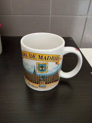 Taza Recuerdo de Madrid Plaza Mayor
