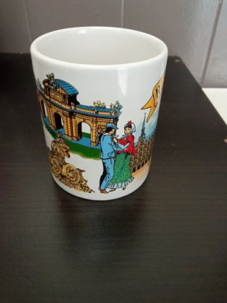 Taza Recuerdo de Madrid Plaza Mayor