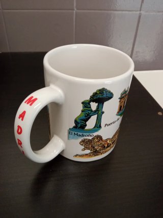 Taza Recuerdo de Madrid Plaza Mayor
