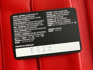 Cartera Montblanc Piel Negra/Roja