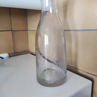 Jarra Botella Agua Vidrio